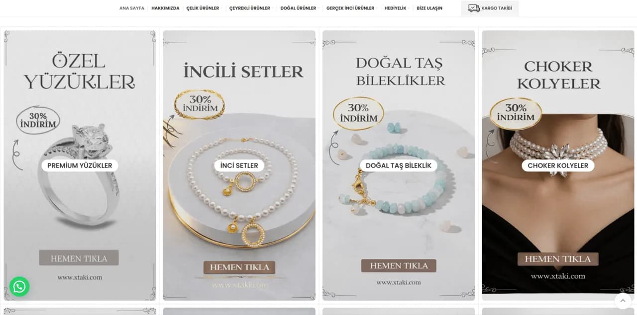 XTakı E-commerce Web Development - 1