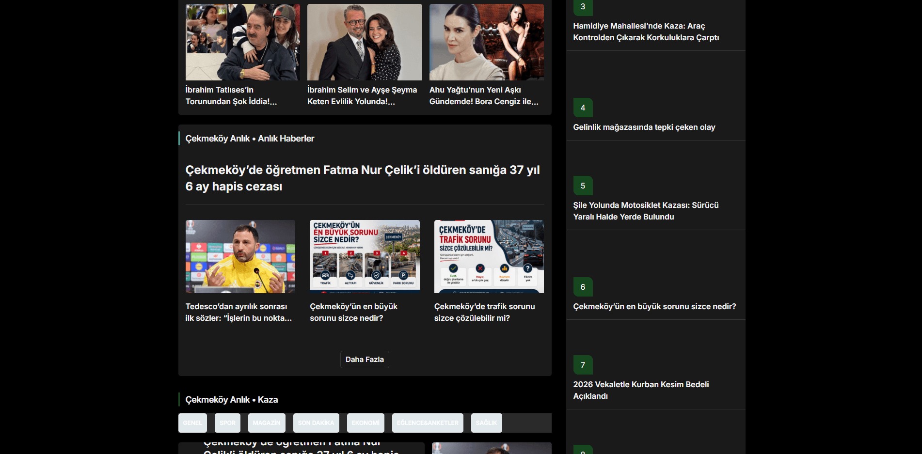 Çekmeköy Anlık - Website Çalışması - 4