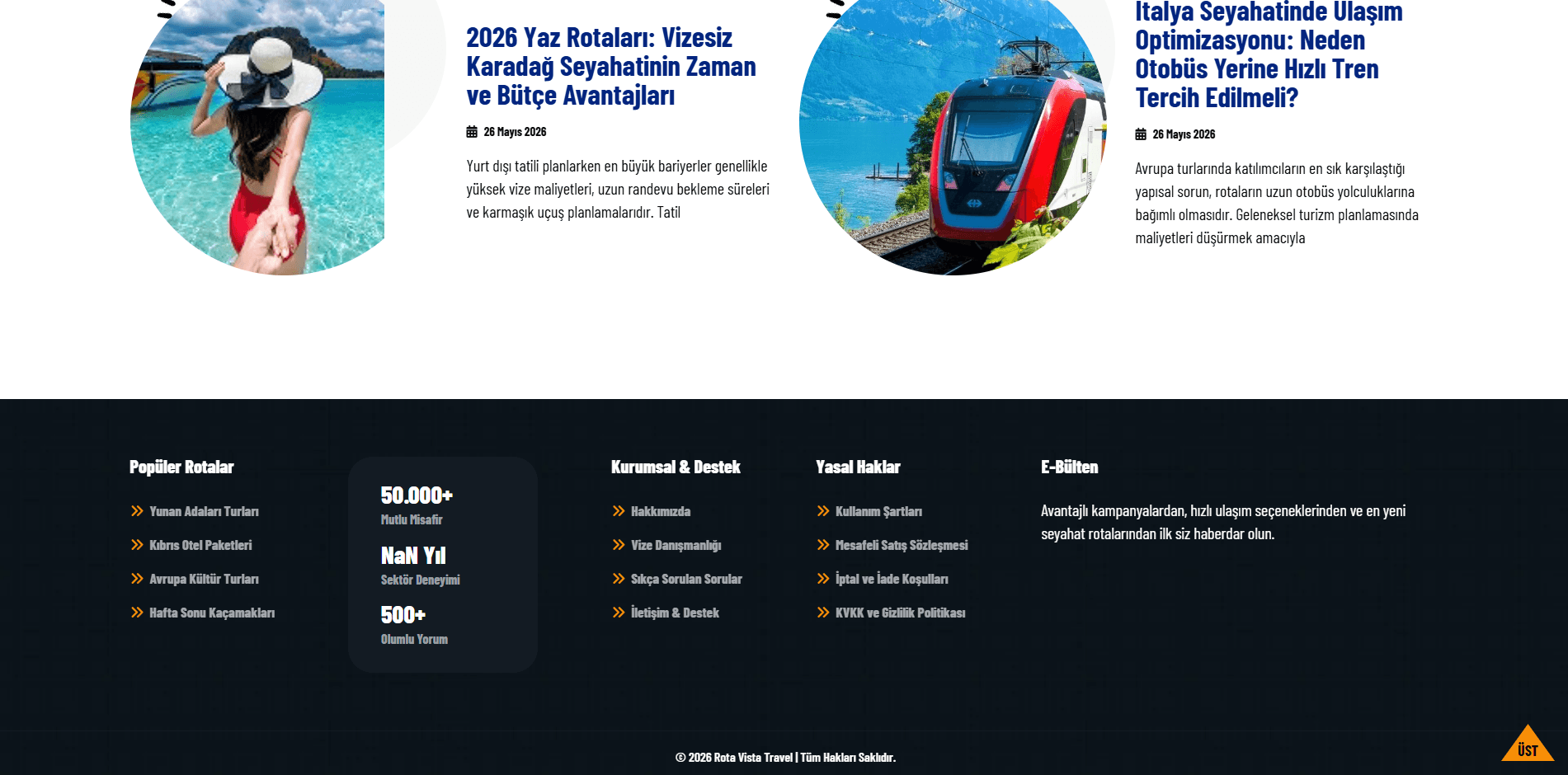 Rota Vista Travel - Website Project - 6