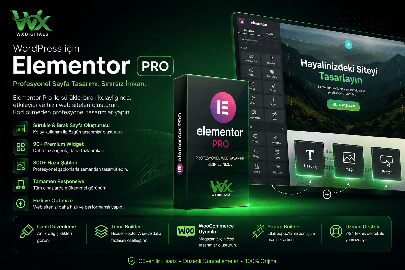 Wordpress Elementor Pro Eklentisi