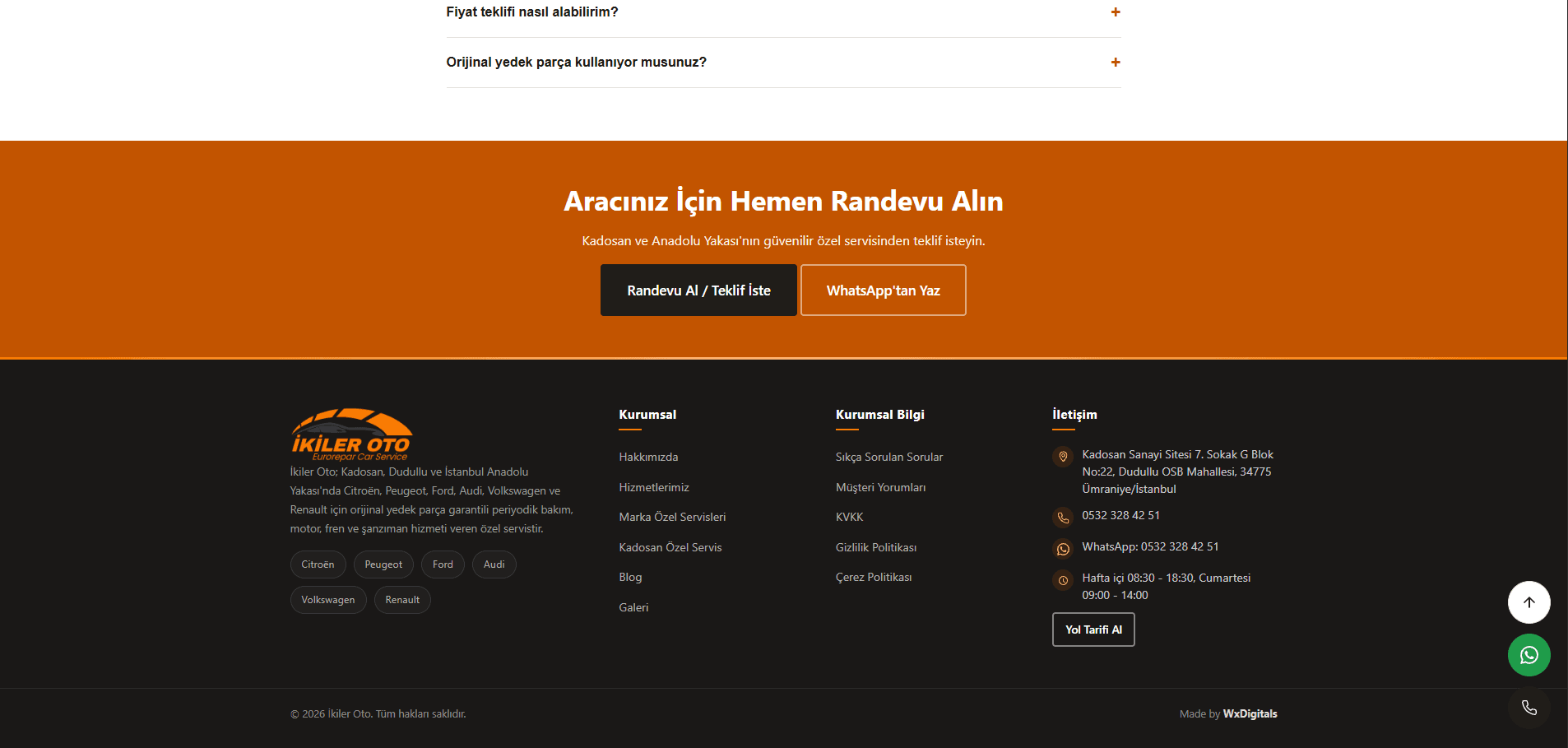 İkiler Oto – Uçtan Uca Web Tasarım, SEO ve Google Ads Performans Yönetimi - 5