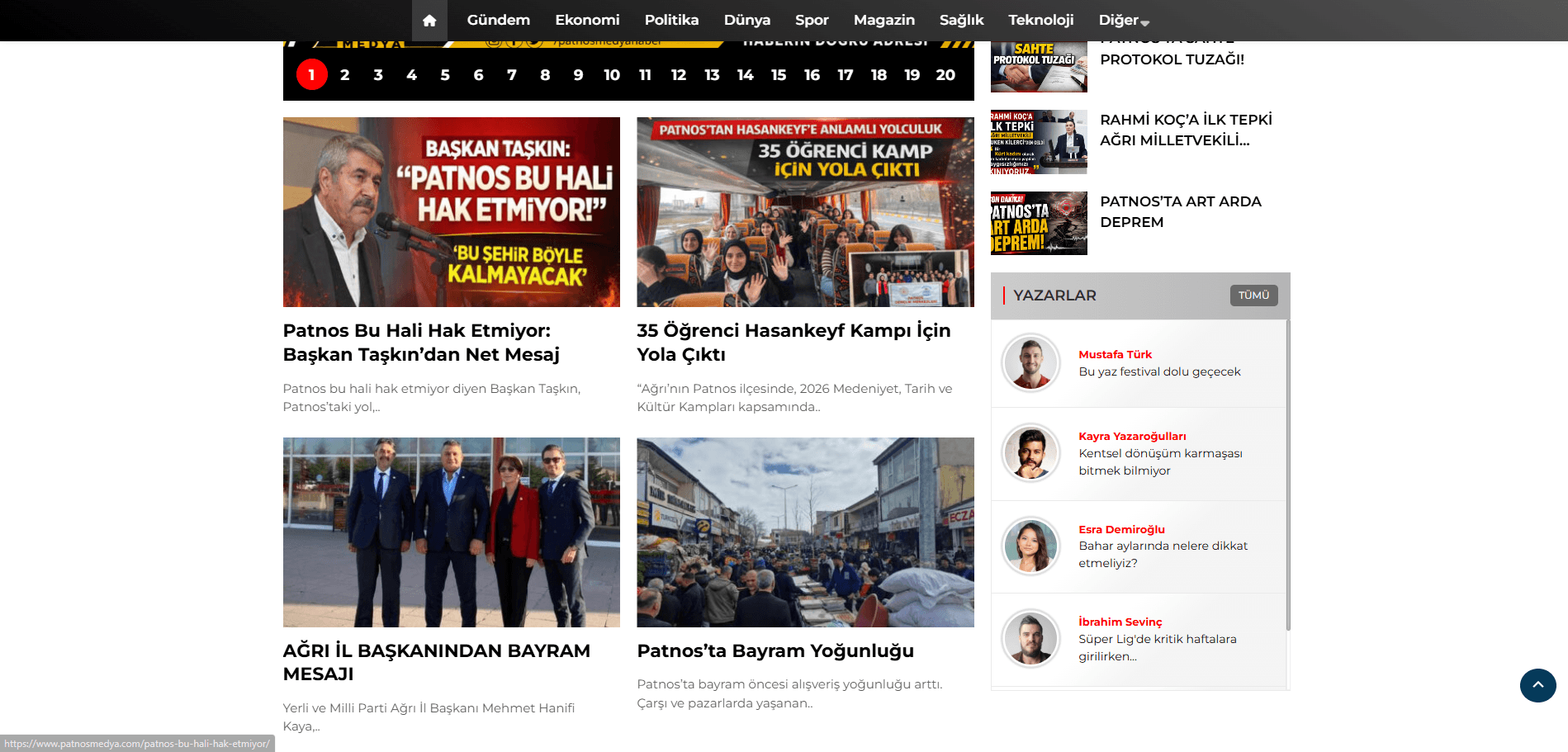 Patnos Medya – Temel SEO, Sayfa Hızı ve Teknik Optimizasyon Projesi - 1