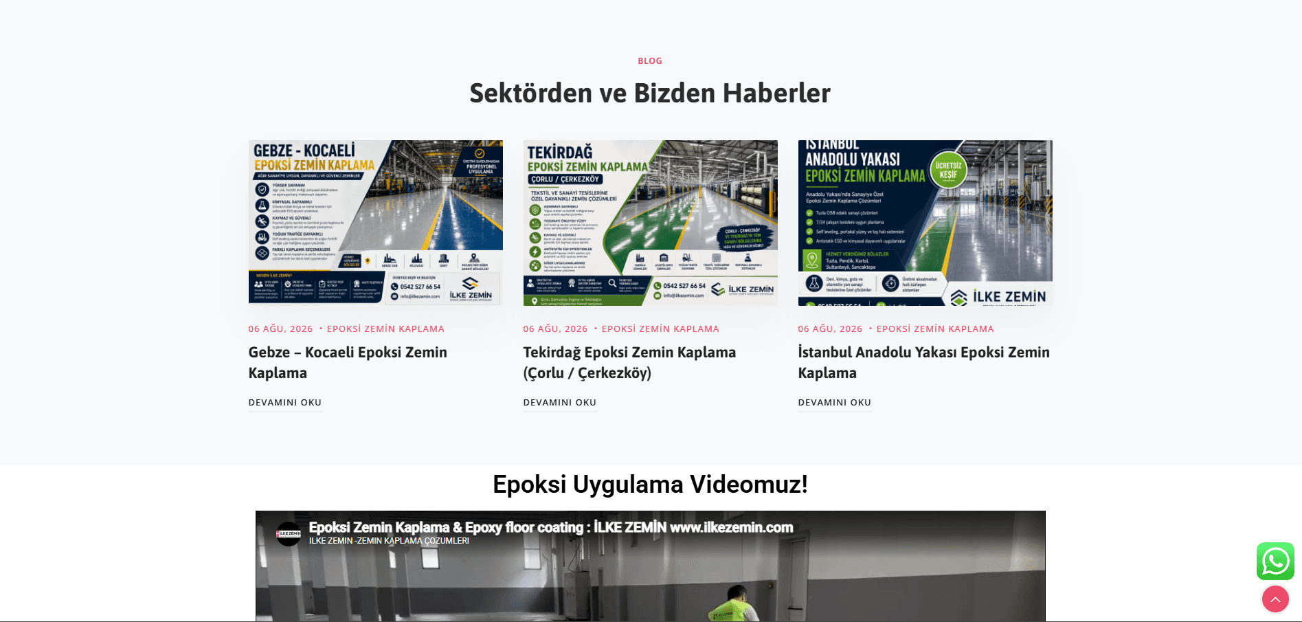 İlke Zemin - Endüstriyel Zemin Kaplama Sistemleri Web Tasarım ve SEO - 6