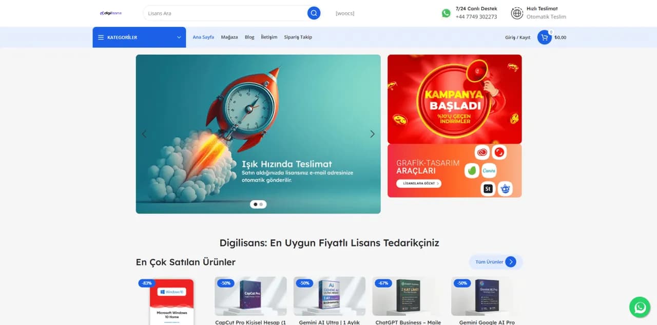 Optimizing DigiLisans: High-Performance Web Design and SEO Strategy