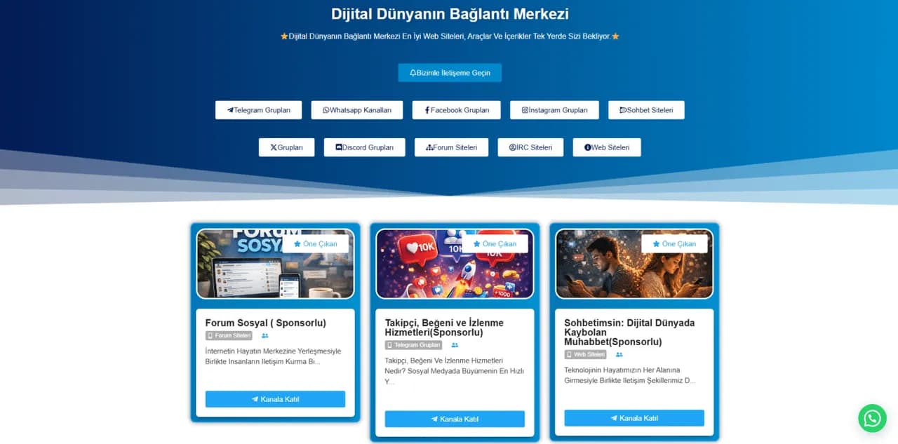Link Evreni: Dynamic Listing & SEO-Driven Web Architecture