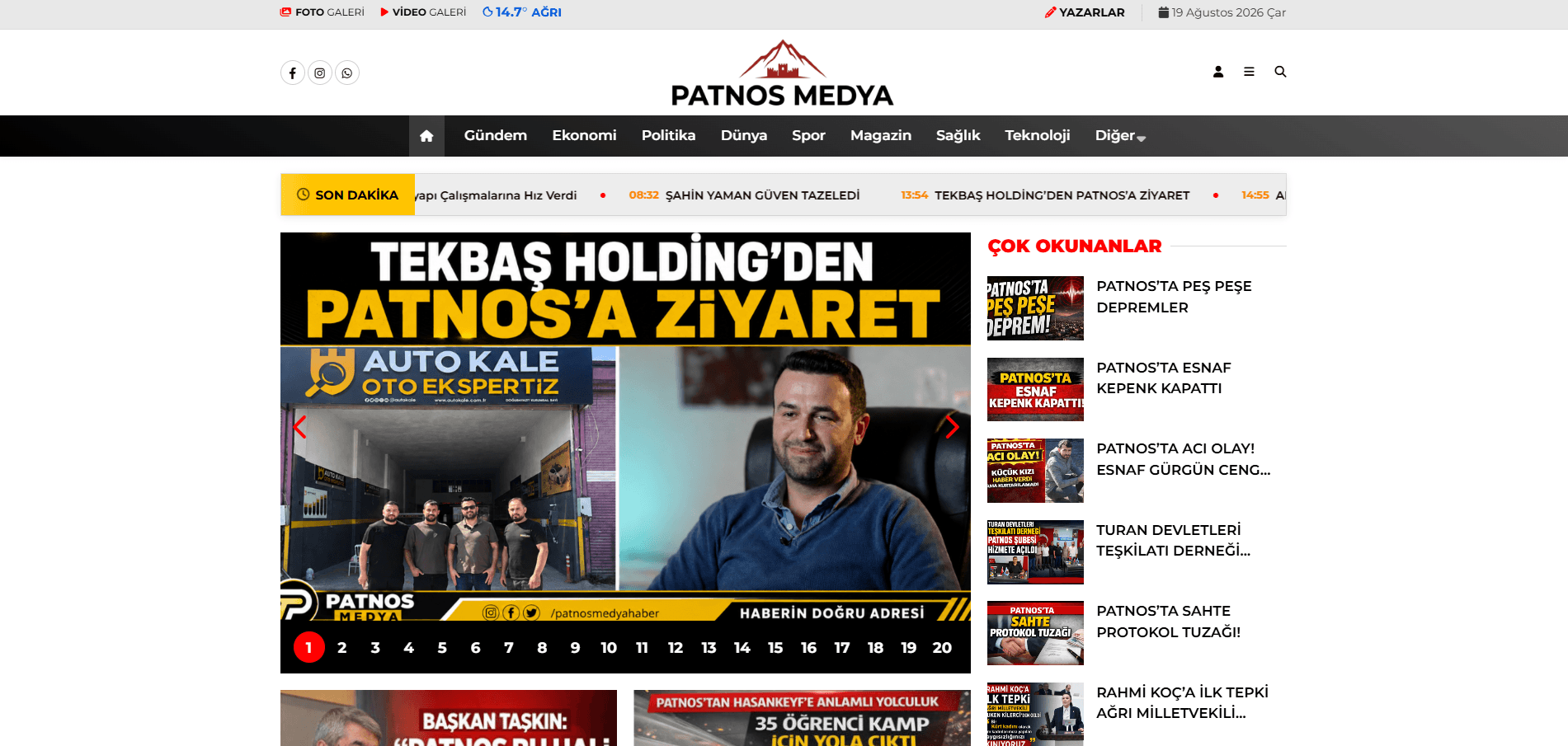 Patnos Medya – Temel SEO, Sayfa Hızı ve Teknik Optimizasyon Projesi