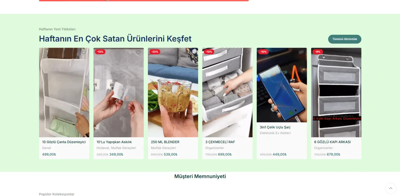 Hobilika – Website Çalışması - 1