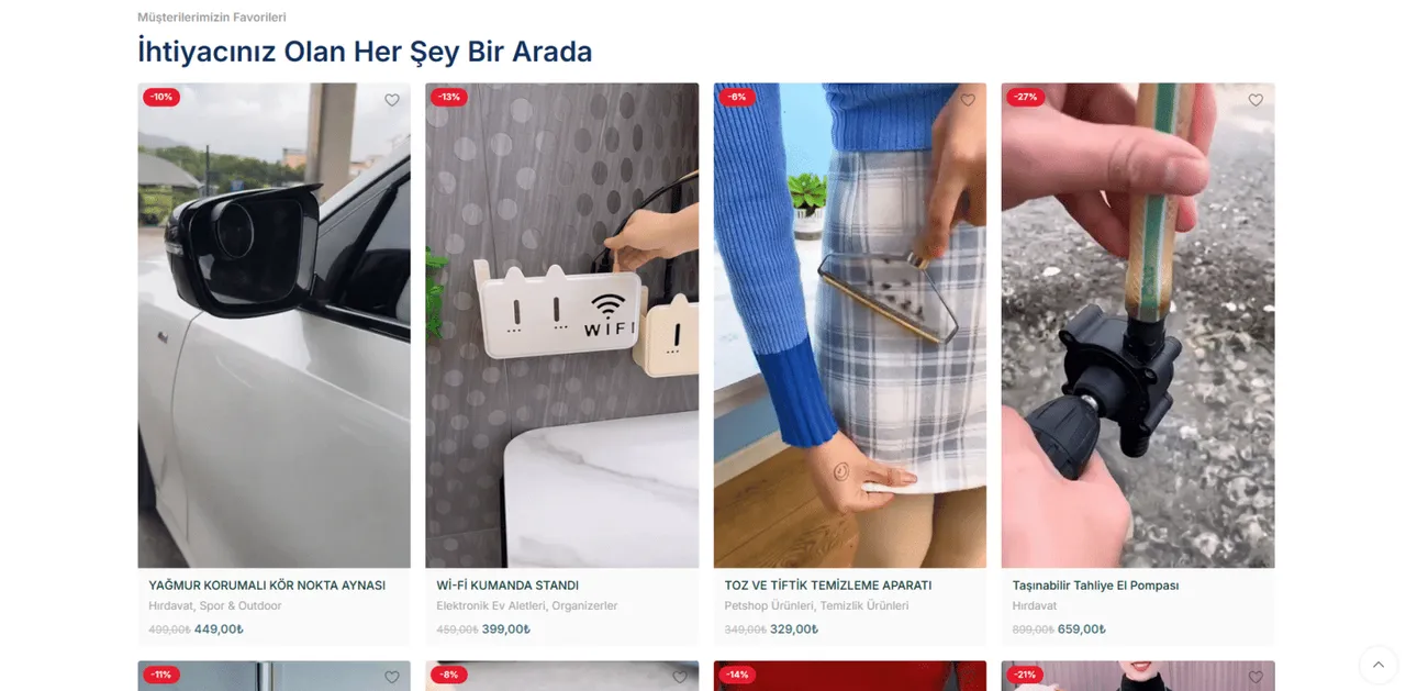 Hobilika – Website Çalışması - 2