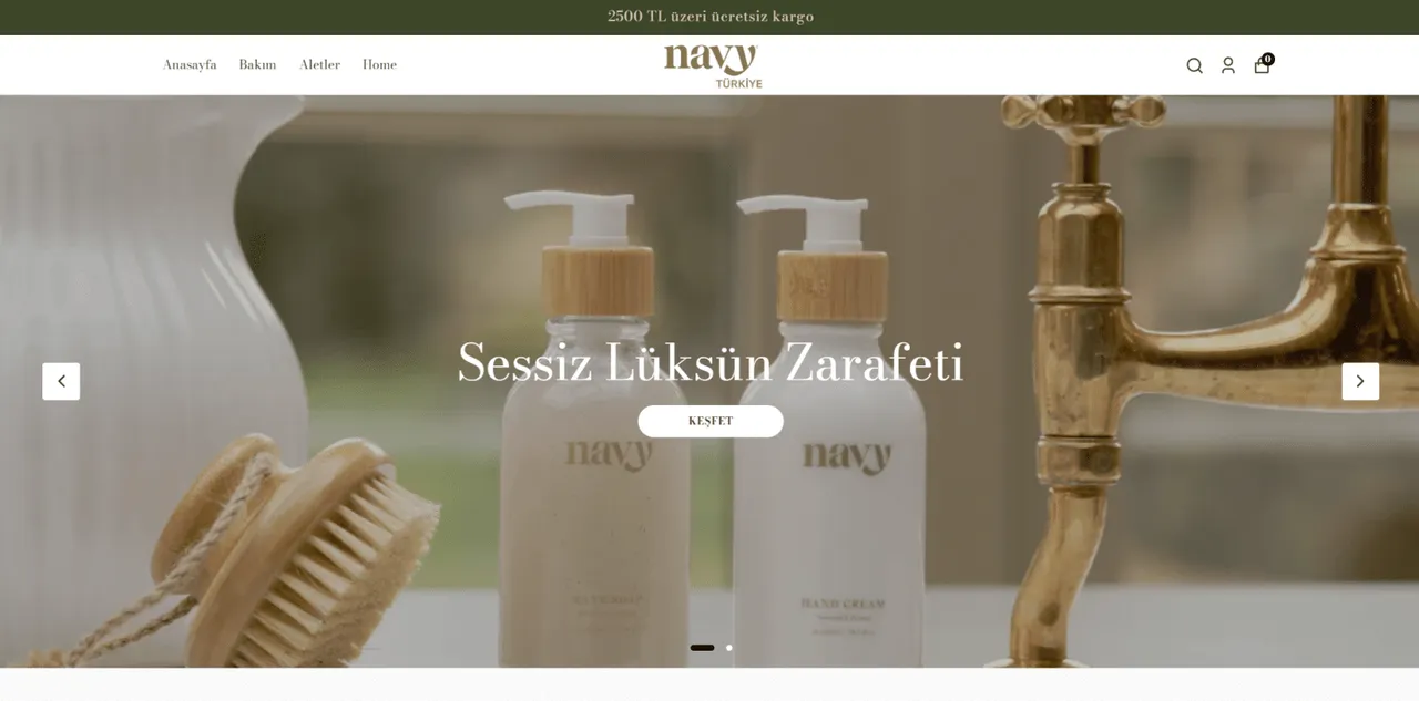 Navy Professional Turkey E-commerce Development